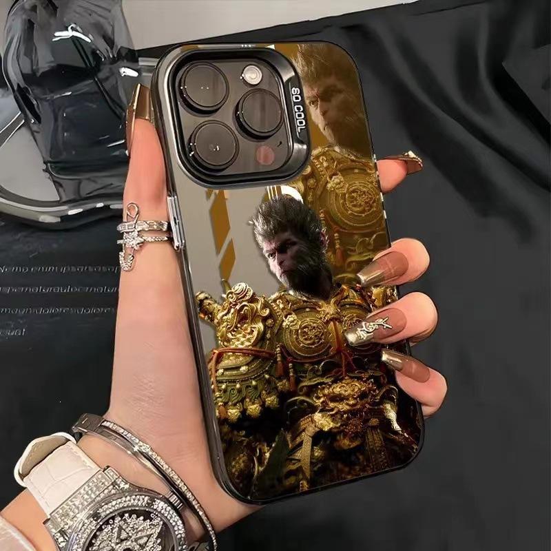 The new black myth is suitable for Apple 16plus mobile phone case 16promax Wukong 13 new 12pro hard case x