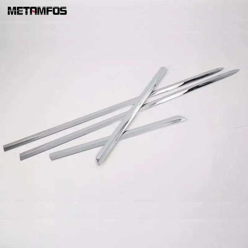 For Ford Focus Sedan - 2024 Chrome Door Side Line Strip Body Skirt Molding Trim Exterior Accessories Car Styling