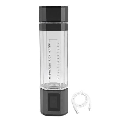 Hydrogen Water Bottle 300ml 5000ppb PCTG Type C 5V Portable Hydrogen Rich Water Generator Cup for