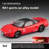 1/22 Honda Cool NA1 Alloy Model, Cool Sound and Light, Exquisite Desktop Ornaments, The Best Collection for Car Model Enthusiasts