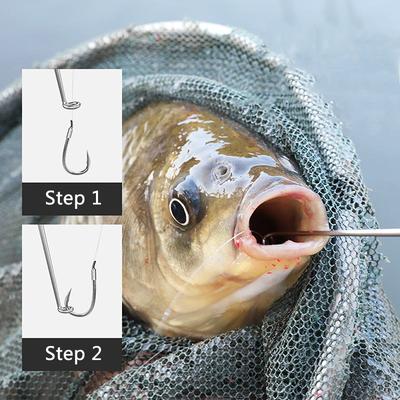 Remover Fish Extractor Deep Throat Fishing Blind Poking Fishhook Remover Deep Throat Stainless Steel Unhooking