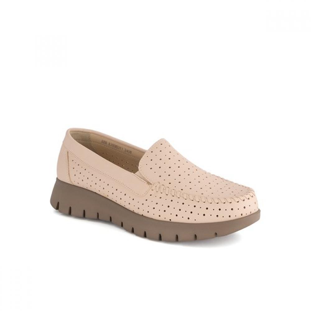 Vainer Women Comfort Punching Loafer Pink 389e0v1rb 225