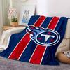 Tennessee Titans Print Flannel Blanket High Quality Warm Comfortable Cover for All Seasons Perfect for Gifts Home Decor