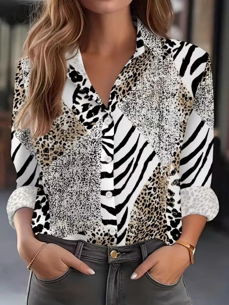2026 Ladies Casual Long Sleeve Shirt