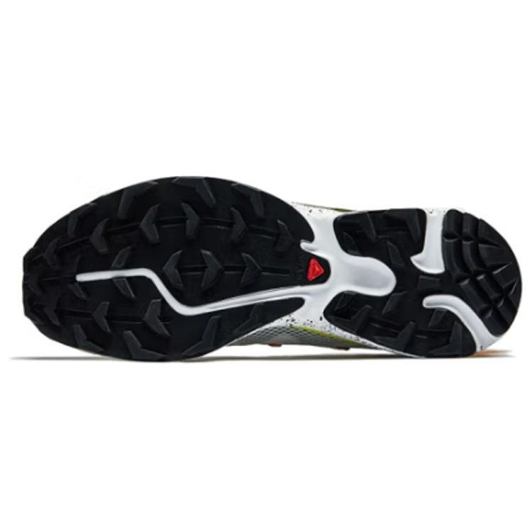 Salomon Xt-Rush Outdoor Mesh Cushioning Non-Slip Durable Breathable Lightweight Low-Top Running Shoes Unisex Sneakers White Black Yellow 415166