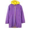 60s Reversible Bench Coat Purple WALNUT CREEK AQUABEARS Men's Used