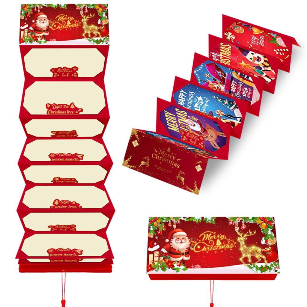 Creative Ways To Give Cash This Christmas, Holiday Gift Card Envelopes, Surprise Christmas Folders For Family And Friends