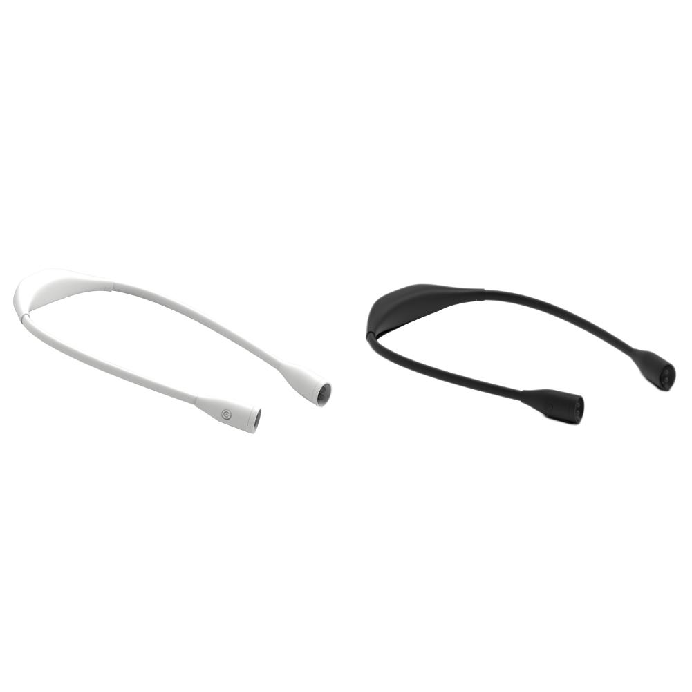 1/2/4pcs USB Rechargeable Hanging Neck Lights Night Run Lamp Stepless Dimming 360° Adjustment Hands Free for Camping Repairing