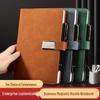 Caiet A5 cu Cataramă Magnetică - Jurnal de Afaceri Personalizat pentru Ședințe și Utilizare la Birou