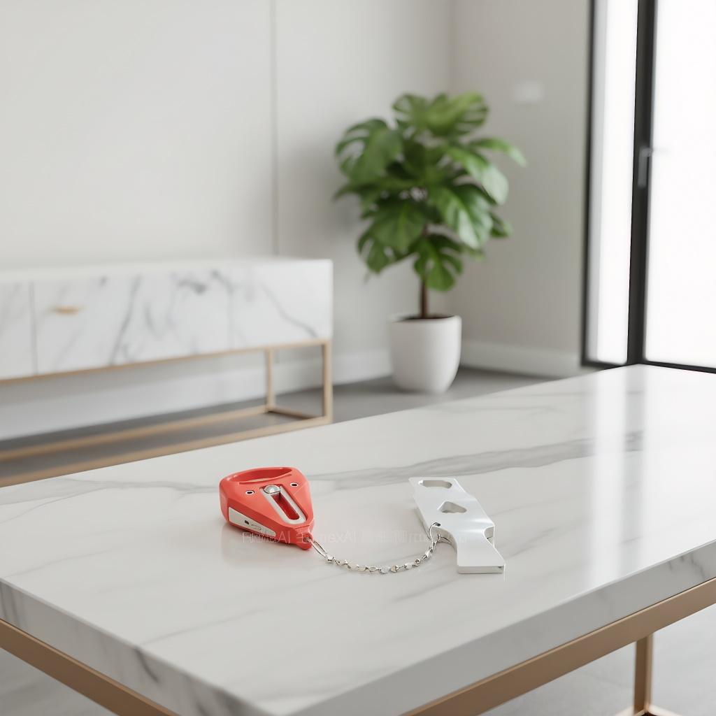 Travel Safety Lock - Portable Door Lock for Hotels, Universal Fit for Added Security & Peace of Mind