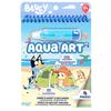 Bluey Aqua Includes 4 Reusable Pages of Water Art Water Color with Water Water Reveal Activity Paint Art, & Pen, Book, Book,