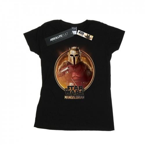 STAR WARS Womens/Ladies The Mandalorian The Armorer Framed Cotton T-Shirt