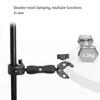 Portable Double Head Mount for Bike Cameras Enabling Flexible Adjustment Shockproof Design and Quick Setups