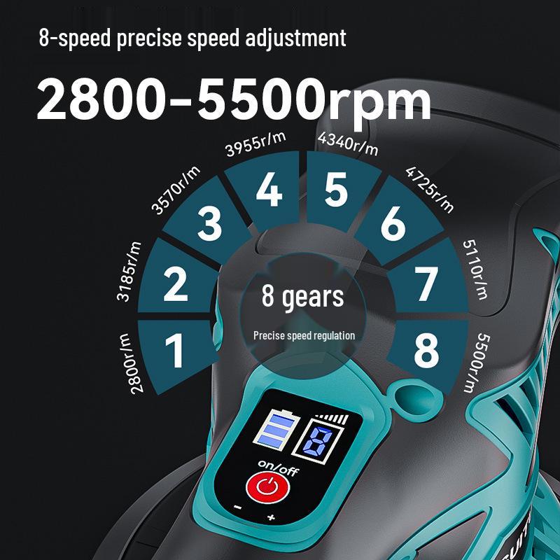 Wireless Portable Car Waxing & Scratch Repair Polisher with Lithium Battery