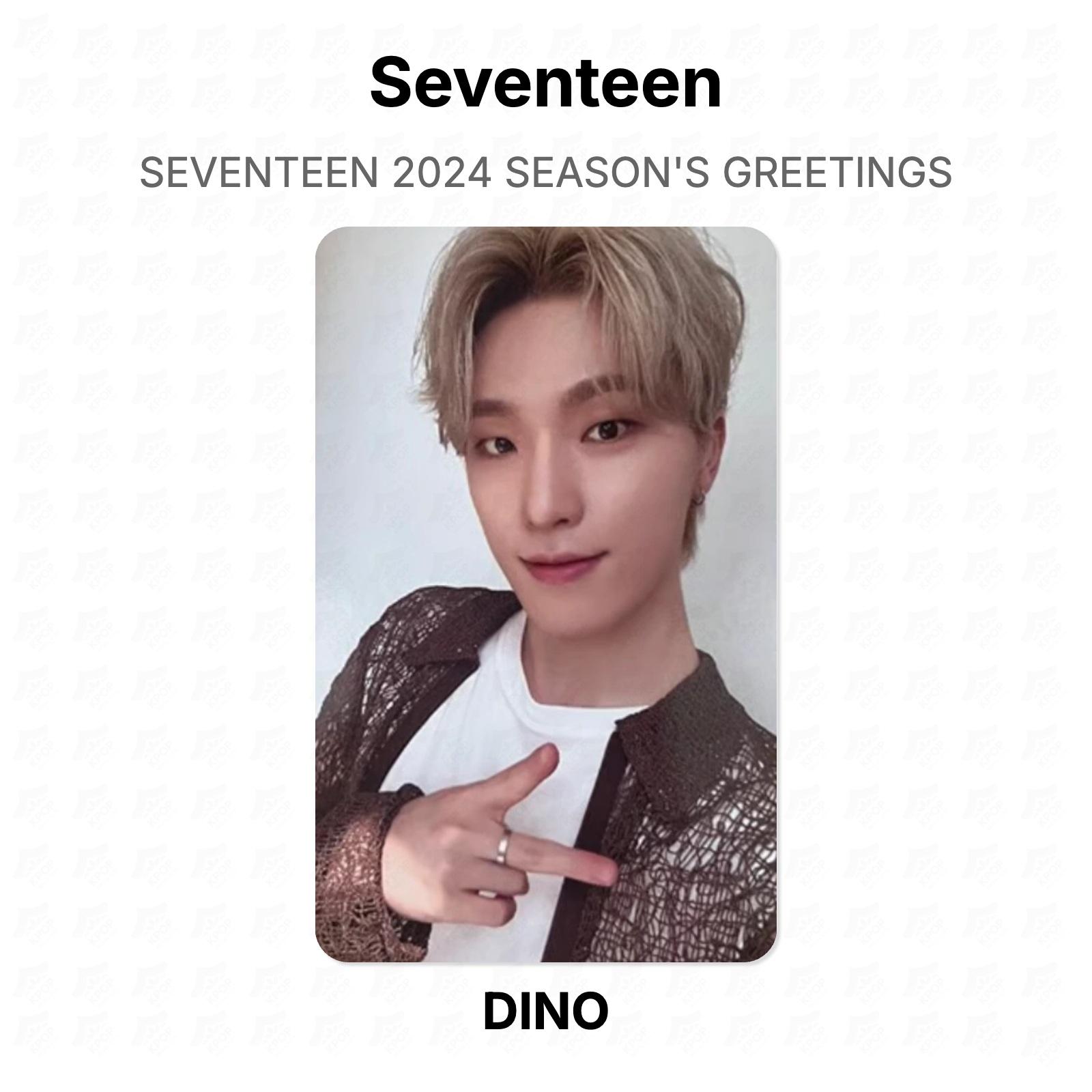 Seventeen 2024 SEASON S GREETINGS Official Photocard DINO