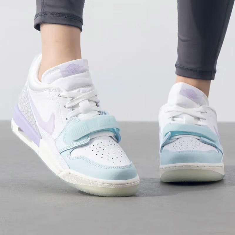 Air Jordan Legacy 312 Low GS Hydrangeas Glacier Blue Kids Sneakers White Sail HQ3820-151