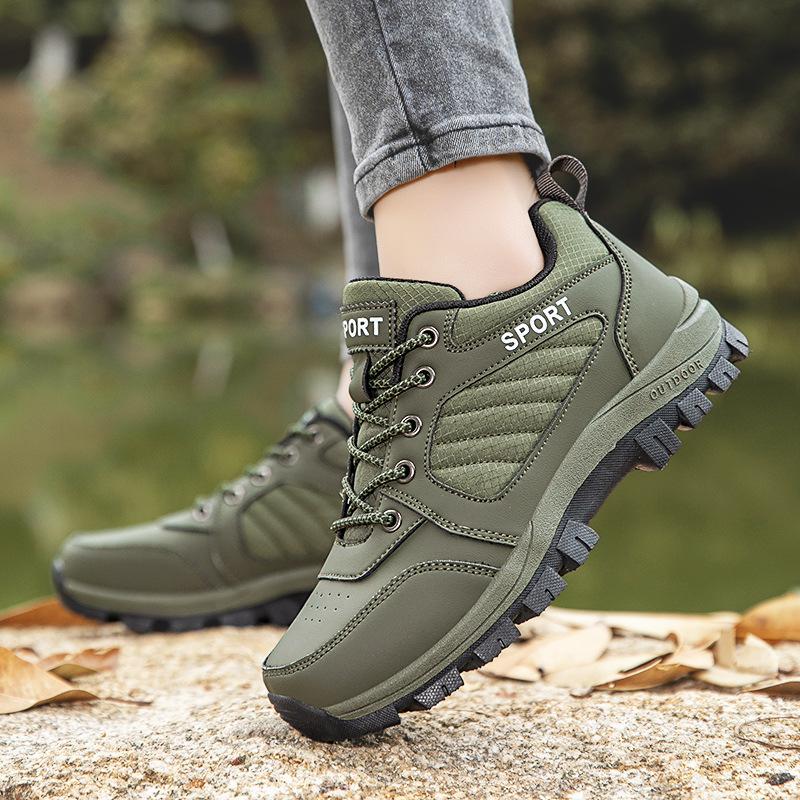 

Large size thick-soled non-slip and wear-resistant hiking shoes, mother walking sports travel outdoor hiking shoes 42
