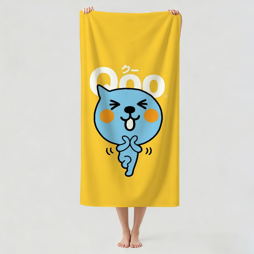 Cute Q-Qoos Towel Drying Bath Towel Applicable To Light Swimming Camping Yoga Beach Out