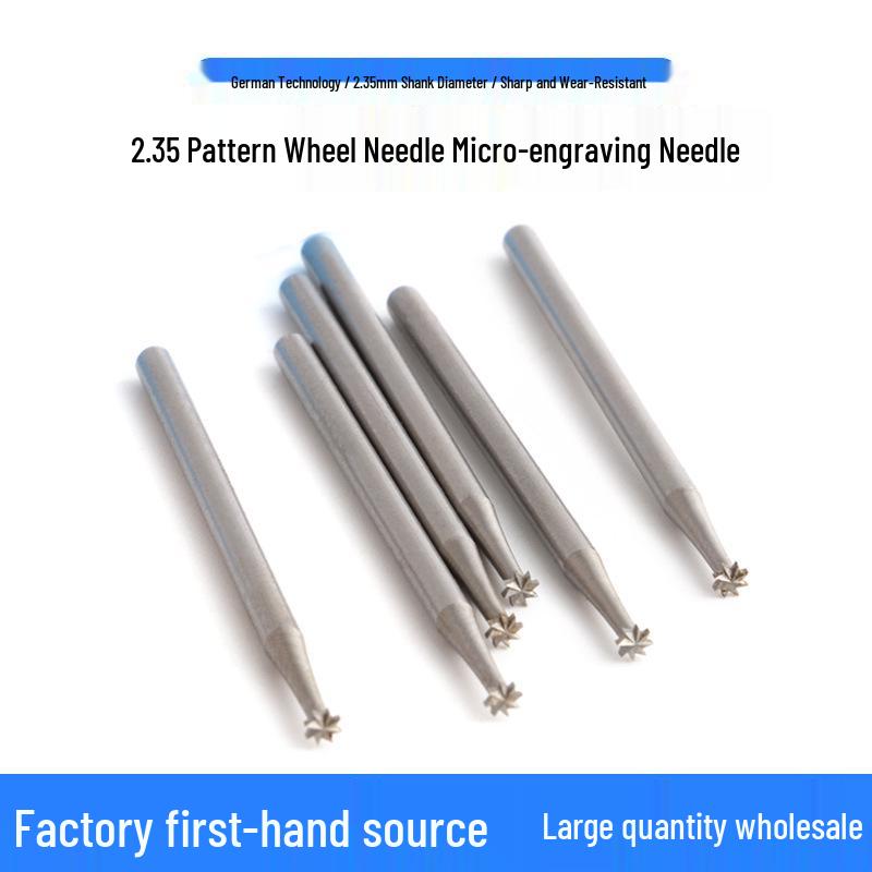 2.35mm Round Needle Grinding Tool for Wood, Silver, and Gold Carving