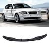 3 ks Lipový splitter spoiler předního nárazníku pro 1. řadu E81 E82 E87 E88 LCI Standardní edice 2008 až 2011