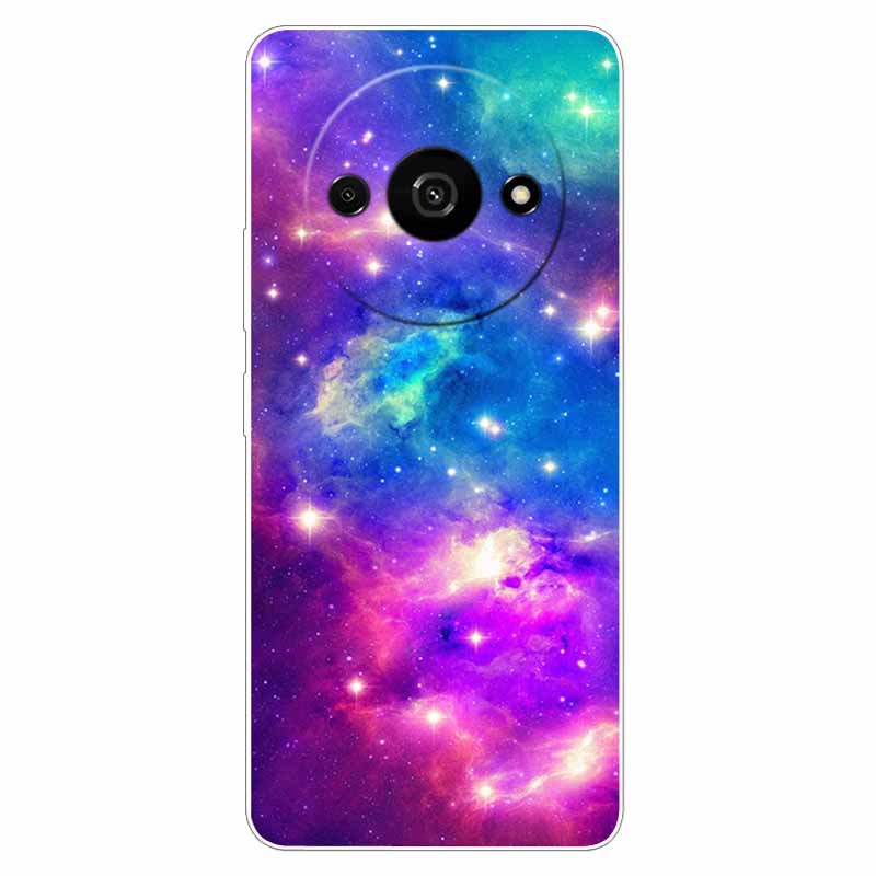 Voor Xiaomi Poco C61 Hoesje Zacht Cool Ruimte TPU Siliconen Beschermende Achterkanten voor Xiaomi Poco C61 PocoC61 Hoesjes C 61 Landschap