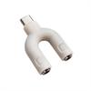 Portable 3.5mm Headsets Adapter Sensitivity Type C to 3.5mm Headphones Y Splitter Supports Double Earphone Connection