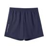 Li-Ning Fashionable Versatile Loose Breathable Short Sleeve Comfortable Shorts Casual Sports Suit Men Suit Black Navy-Blue B61-1+W513-2