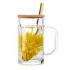 Sichun Household Transparent Glass Mug with Handle