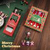 Conjunto de Colher e Garfo: Fofo Desenho Animado Natal Papai Noel Aço Inoxidável