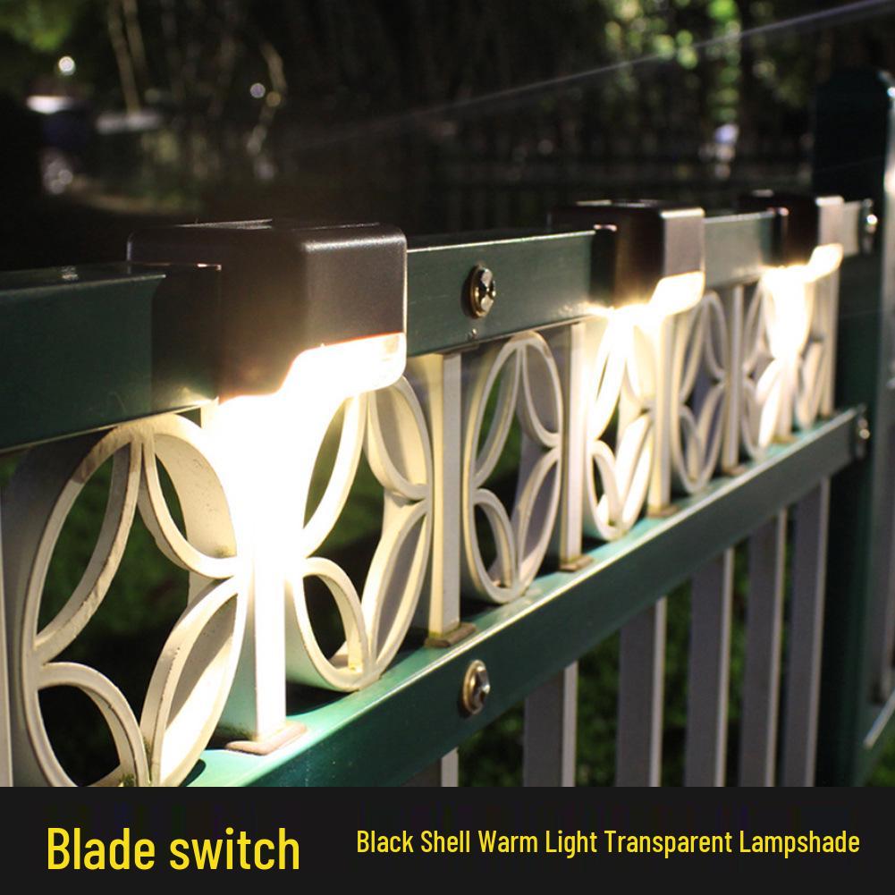 Outdoor Solar Step & Garden Railing Lights: Decorative Stair and Fence Illumination