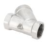 Y Type Strainer 1 Inch DN25 Female Thread 304 Stainless Steel Y Shaped Strainer for Water Oil Gas