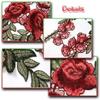 Floral Embroidery Flower Patch Multicolor Sew on Patch Fashion Elegant Sewing Accessories