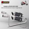 MSX125 Motorcycle Exhaust System: Full Exhaust Pipe & Muffler for 2012-2020 Models