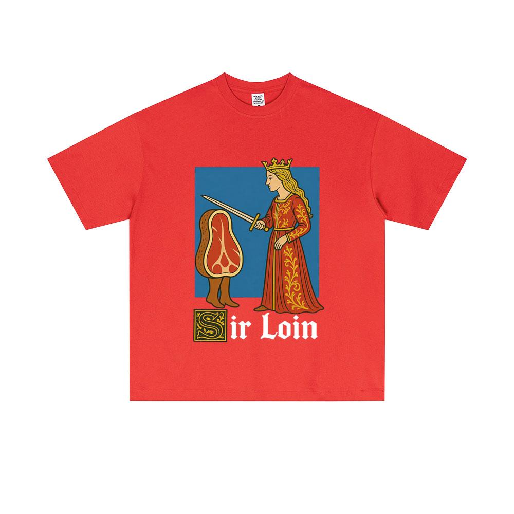 Sir Racha Chili Sauce Funny Meme T-shirt Male Fashion Vintage T Shirts Men Women Casual Oversized Crewneck Short Sleeve Tshirt