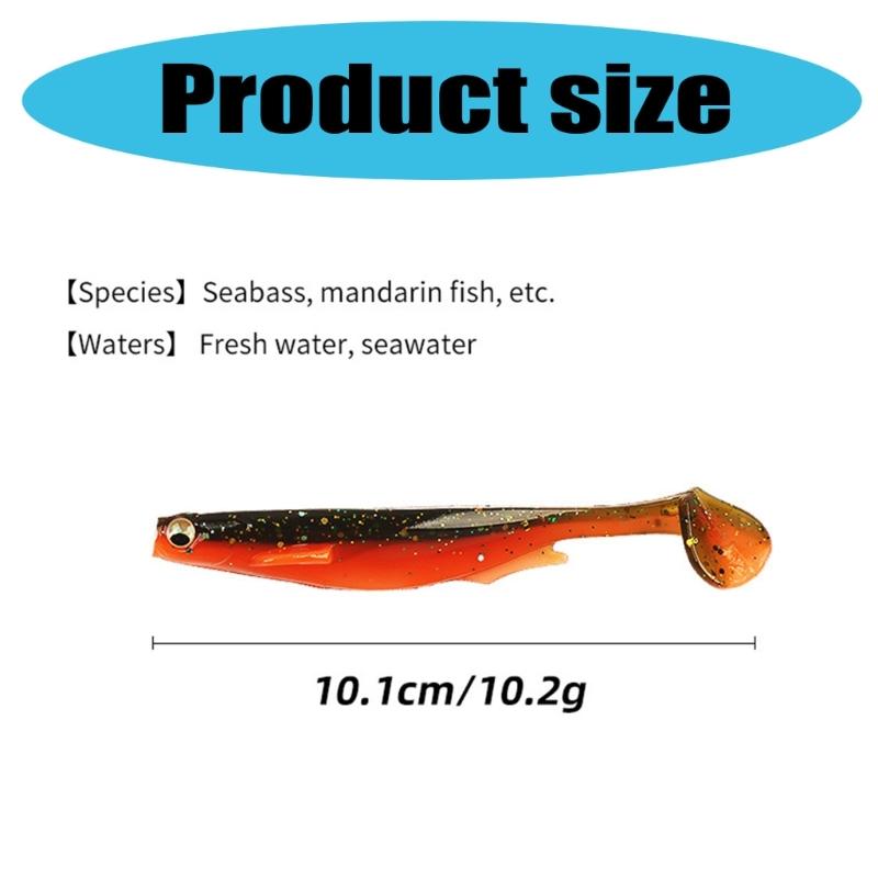 Fishing Lures for Saltwater Paddle Tail Swimbaits T Tail Baits Artificial Baits Fishing Lure for Trout Swim Baits
