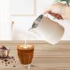350/500ml Milk Frother Cup Built-in Scale Stainless Steel Bird Beak Espresso Pull Flower Cup for Dessert Shop