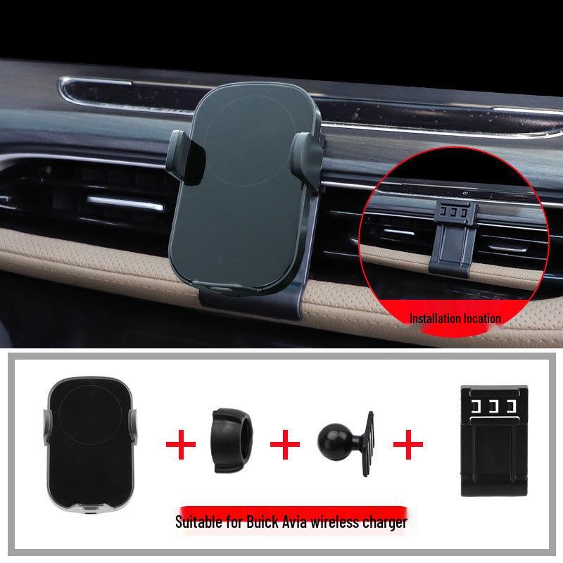 Wireless Charging Phone Holder for 20-22 Buick Avenir 653T