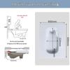 Splash-Proof Odor-Proof Home Squat Toilet
