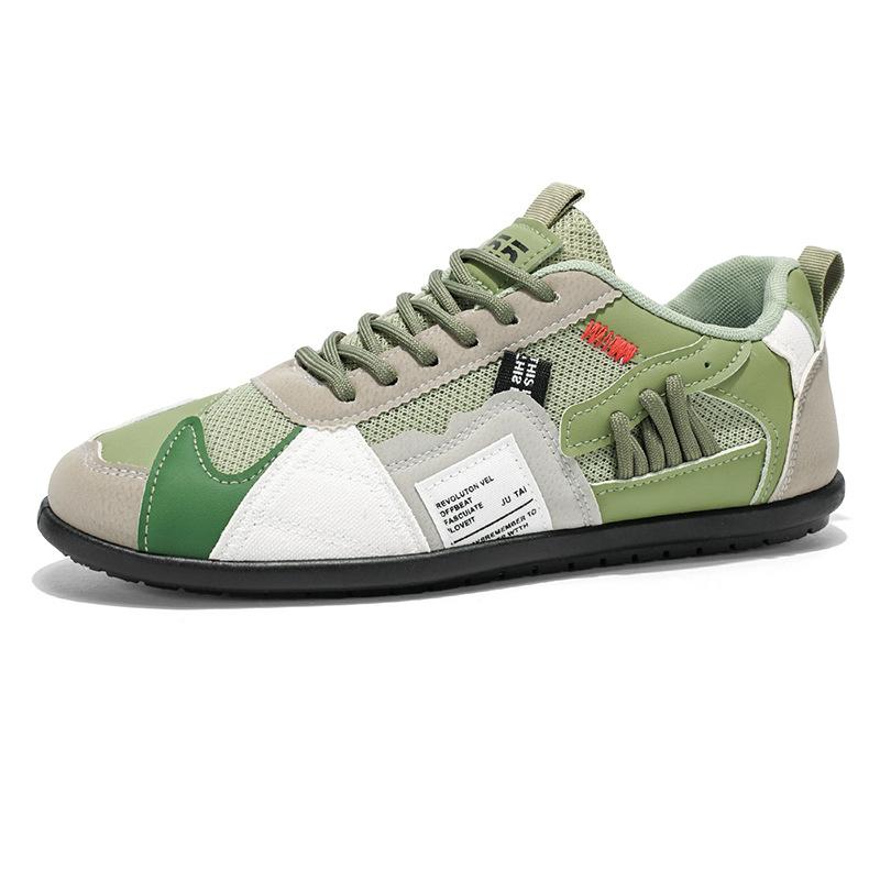 

Color matching trend outdoor casual flat shoes four seasons men s low-top lace-up trendy shoes youth street niche shoes 39