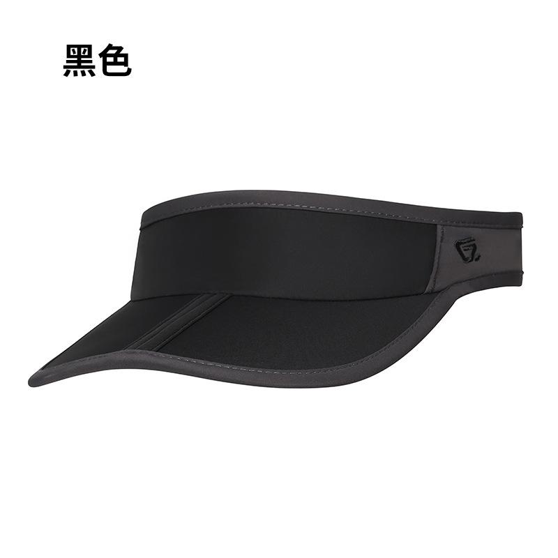 Summer portable folding empty top hat outdoor running sports breathable sun hat men's fashion versatile women's sun hat