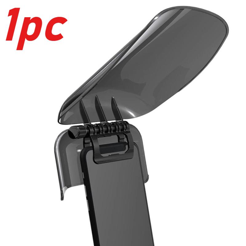 Rainproof Creative Premium Sun Hat Style Phone Mount Sun Shade Universal Fit Adjustable Extended Sun Visor Riding Gear Cycling