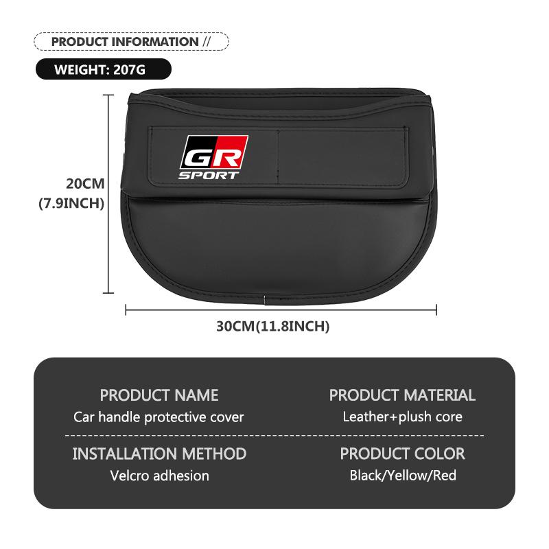 Car Seat Gap Organizing Storage Box Auto Decoration Accessories For Toyota GRsport Hilux Aygo Yaris Corolla Rav4 CHR Auris