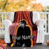 Custom Name Fleabag Theme Printed Blanket - Perfect for Couch, Bed, Travel & Outdoor Use | Machine Washable, Cozy & Durable.