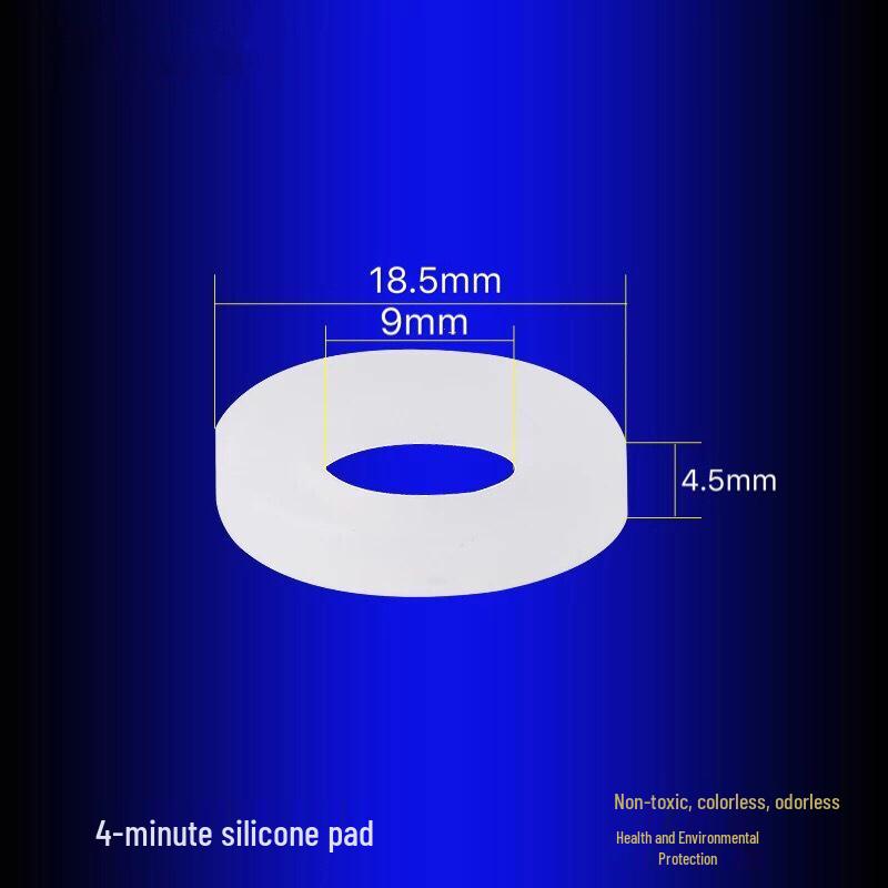 Silicone Rubber Gasket for Water Heater Pipes and Hoses