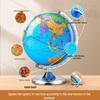 3D Large Globe for Elementary & Junior High Students - HD AR Educational Tool, Children's Day Gift