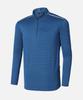 EXTRASPORTY [2Pack] Men'S Freshline Cooling Long Sleeve Zip-Up T-Shirt 4 Colors (Type B)