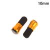 2Pcs Plug Natural Pattern Aluminum Alloy Fishing Tools Fishing Rod Pole Butt Caps Front Cover Stopper Plug End Protective Sleeve