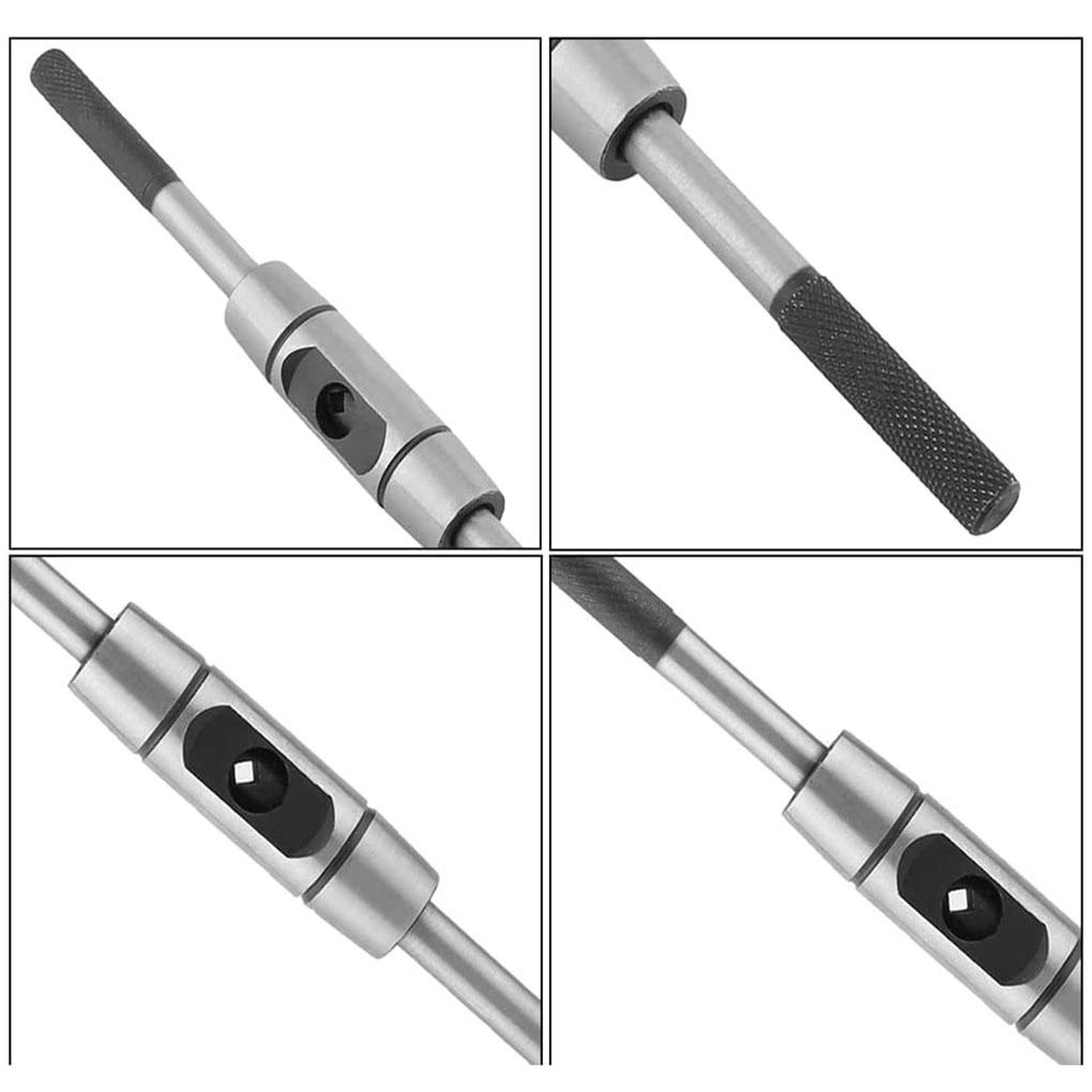 Heavy Duty Solid Steel Tap Wrench Set - Easy To Carry Materials Wide Range Of Applications Not Easy To Skid Hand Tool