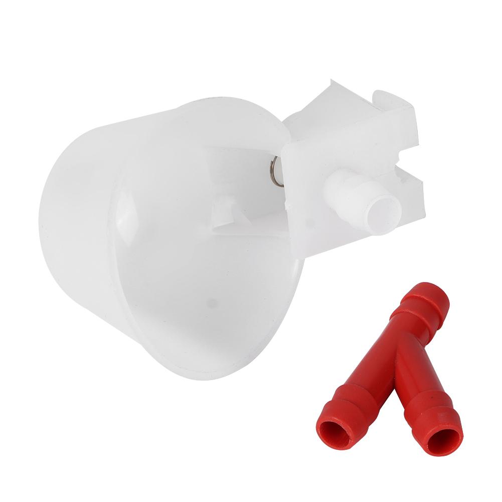 12 Pcs Bird Automatic Drinking Hanging Cups for Quail Pigeon Cage Birds Feeding Equipments