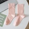 Women's Summer Thin Cotton Mesh Breathable Cool Feeling Month Son Tube Stack Socks